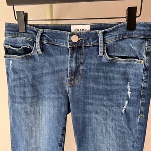 FRAME Denim “Le Garçon” crop jeans, color “Bestia” size 26